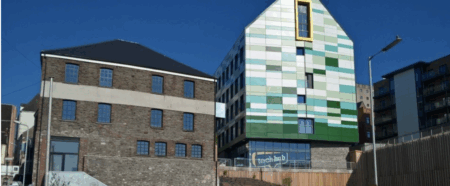 External of Creative Cluster and The Warehouse