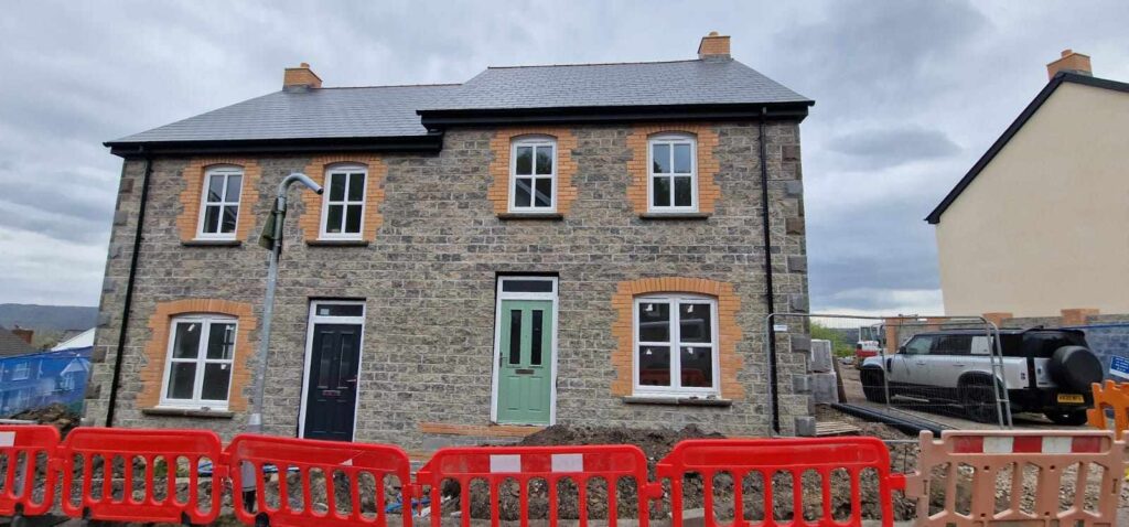 Clyndu Street nearing completion