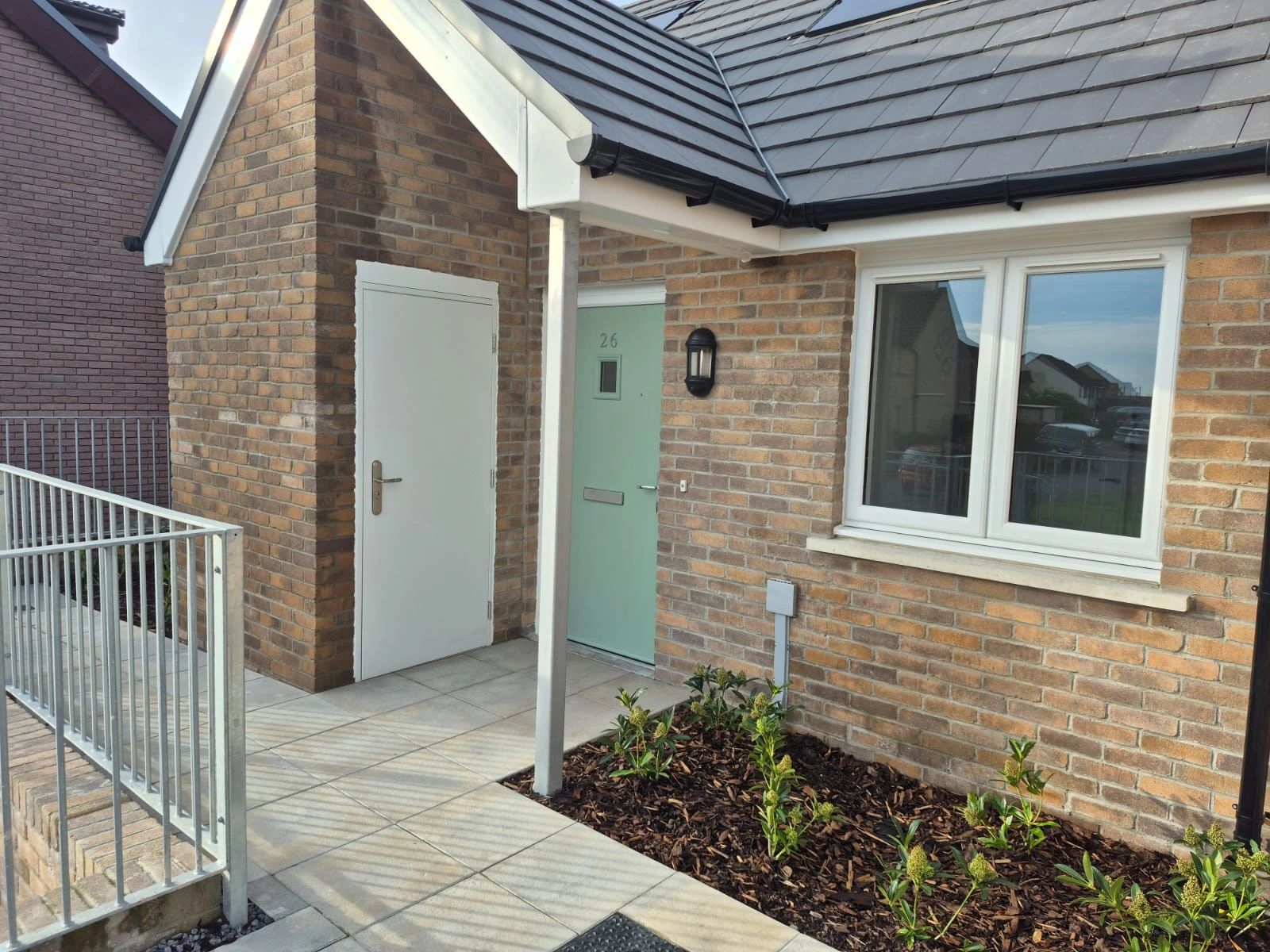 new build bungalow in Harvey Crescent