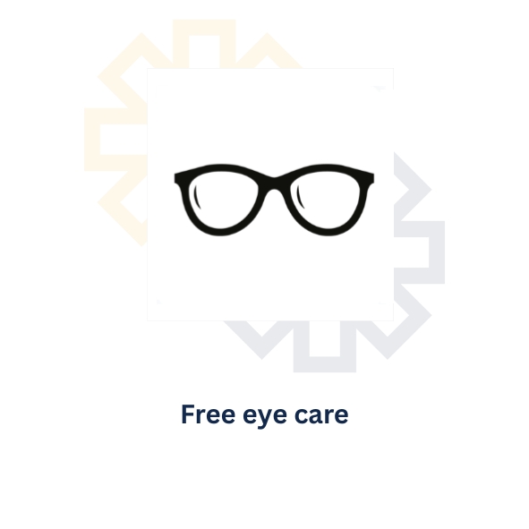 Benefit: free eye care