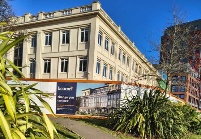 Side profile of Ty Menyn