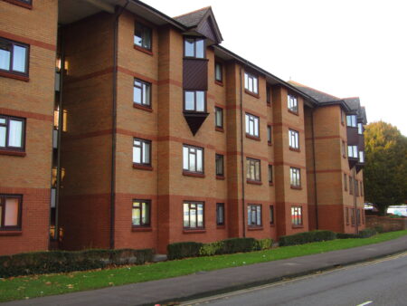 Front of Orchard Court