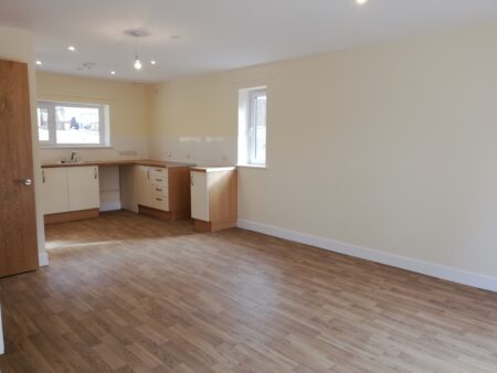 Example living room kitchen open plan