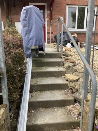 Exterior Steps Rhodfa Bevan