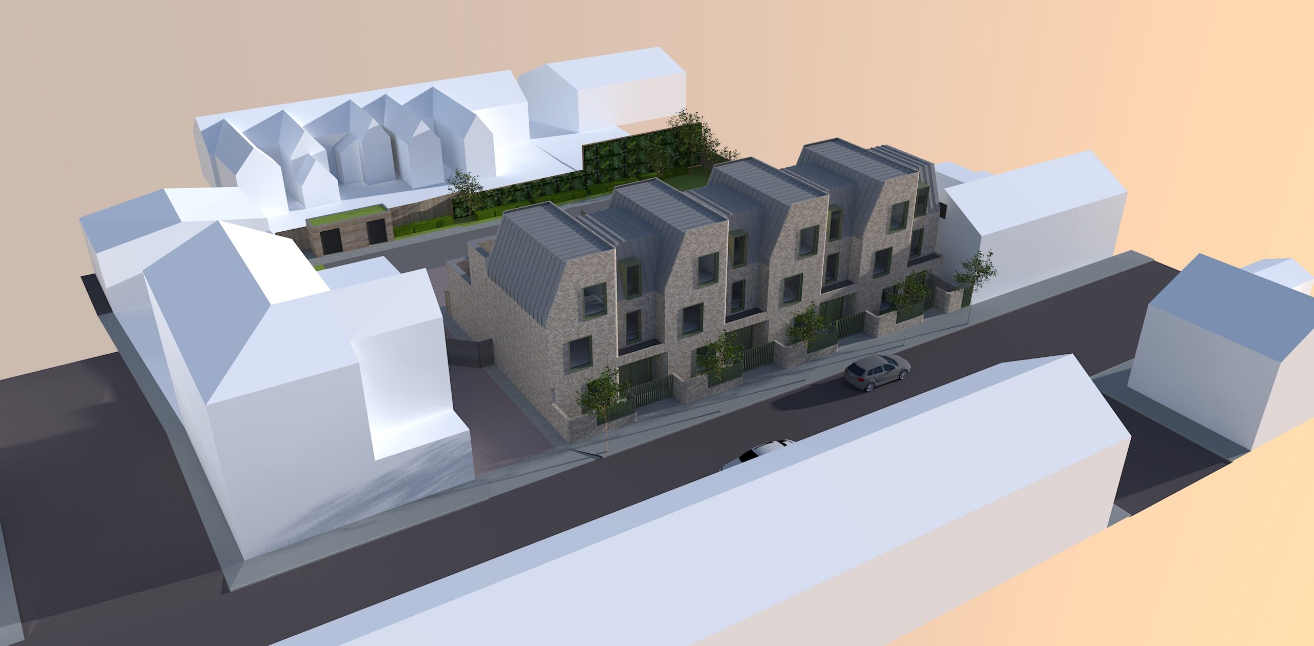 Disgwylir i'r dyluniad gael ei gwblhau ar gyfer y datblygiad ar Stryd Rhydychen, Abertawe