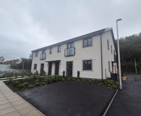 Front Of 2 Bed Flats