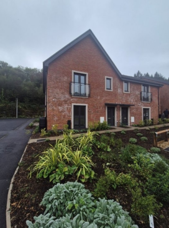 Front Of Flats